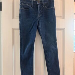 Madewell size 26P Women's Skinny Jeans - Dark Blue